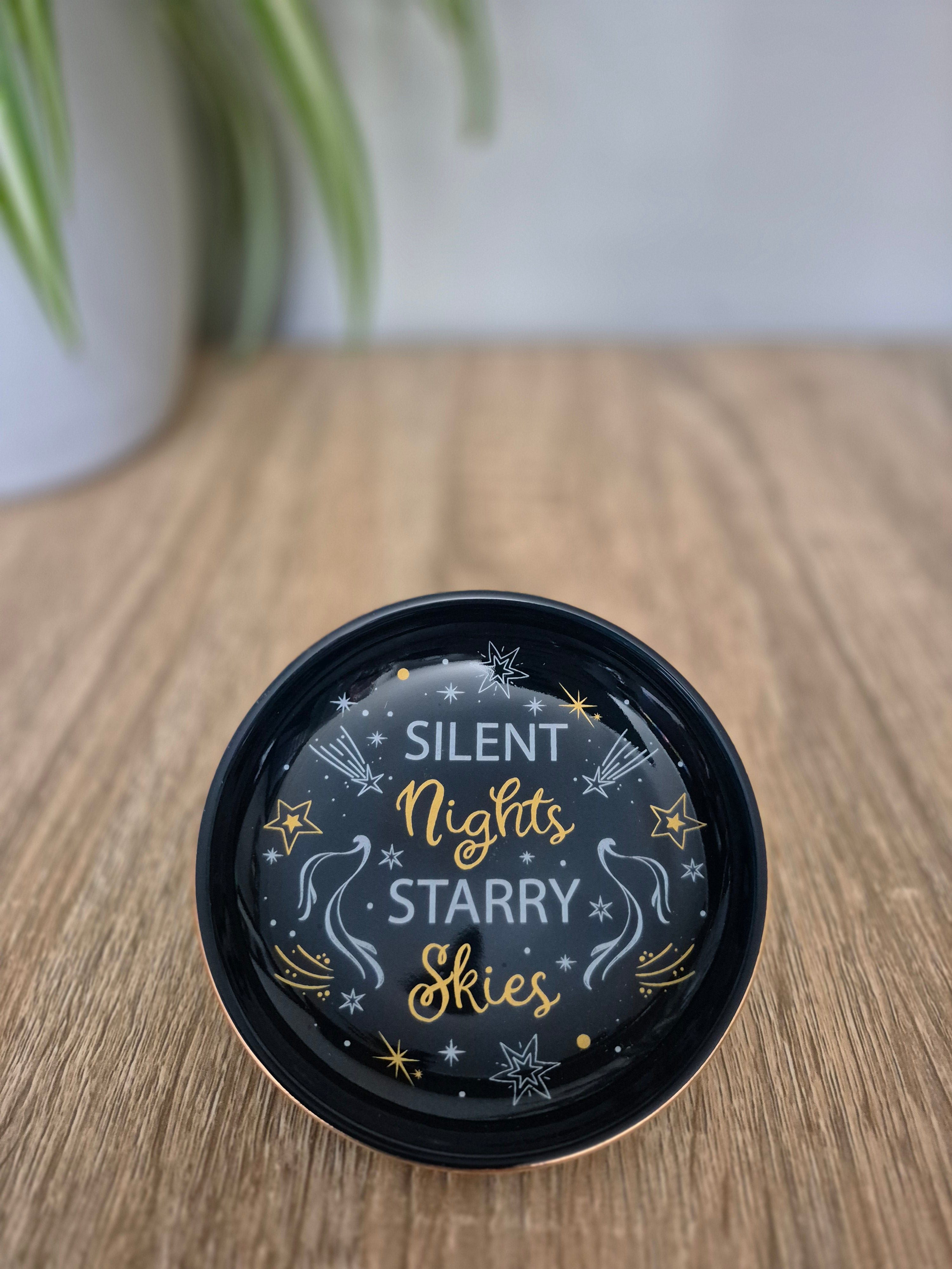 Silent Nights Starry Skies Trinket Dish