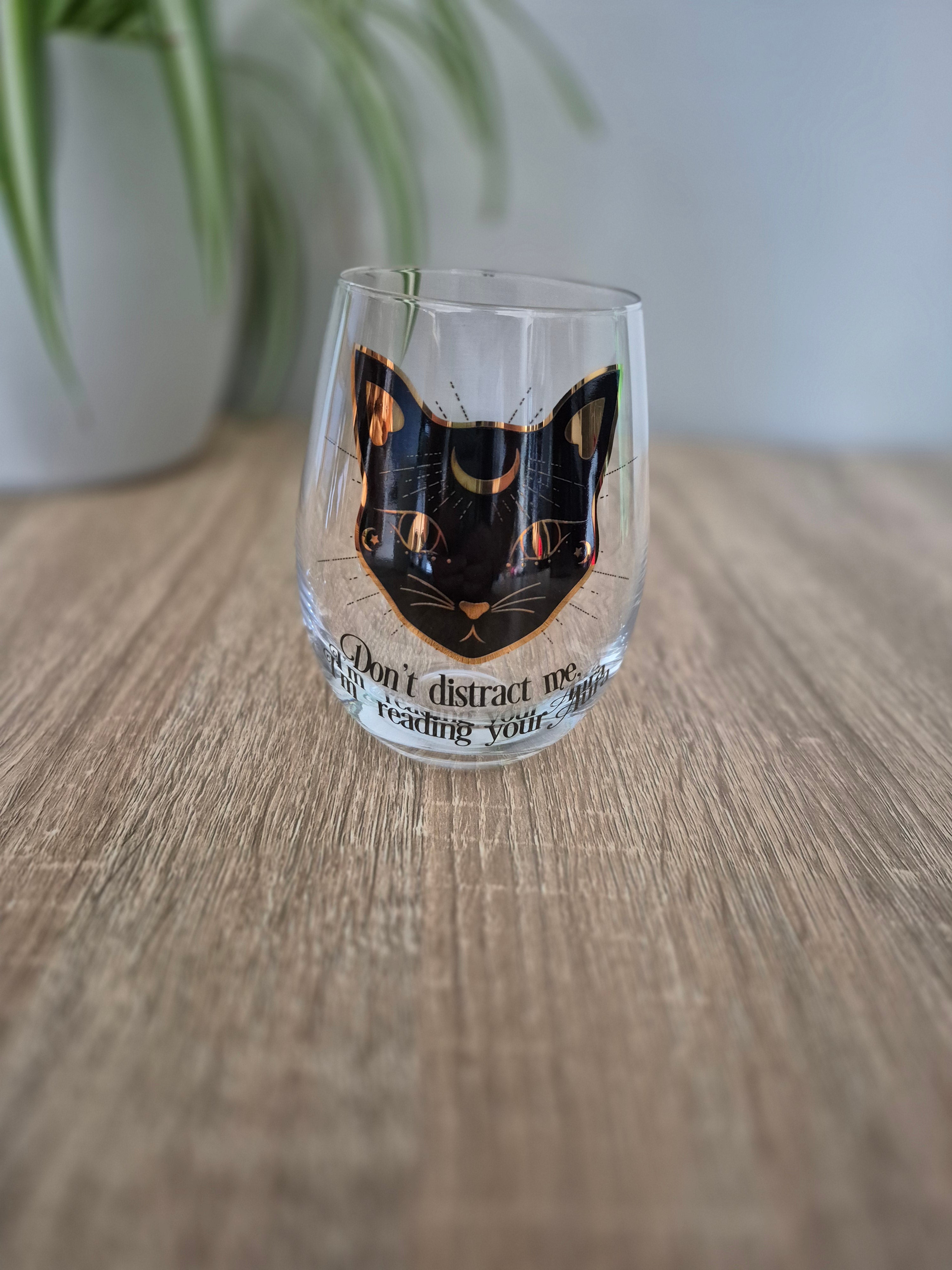 Reading Your Aura Stemless Wine Glass